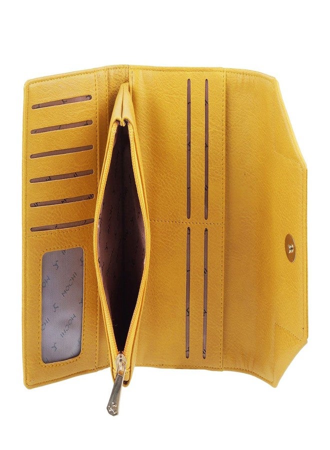 Mochi Women Bifold Clutch (95-7766-Yellow) - Image 2